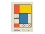 Arte Ilustración Bauhaus Bloques Cuadrados y Rectangulares