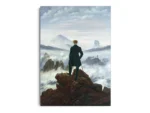 Arte Pintura David Friedrich El Caminante sobre el Mar de Nubes