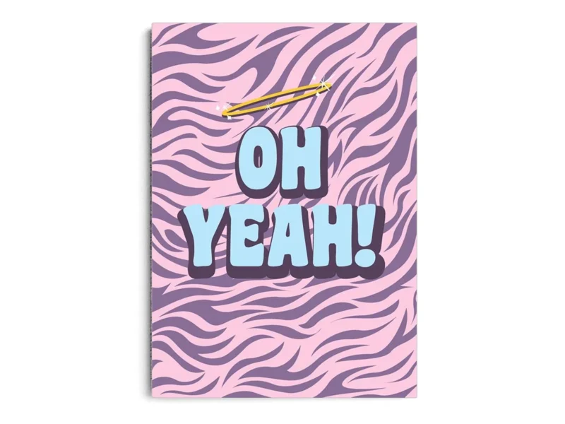 Póster Ilustración Groovy Oh Yeah!