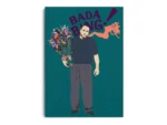Póster Bada Bing Tony Soprano con Flores