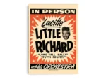 Vintage Poster Lucille Little Richard and His Orchestra