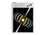 Póster Ilustración sobre el Espacio de Quasar