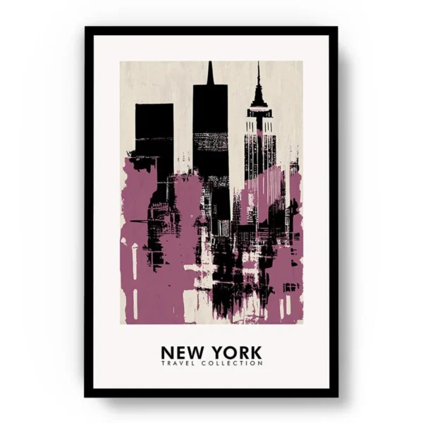Arte Ilustración New York Travel Collection