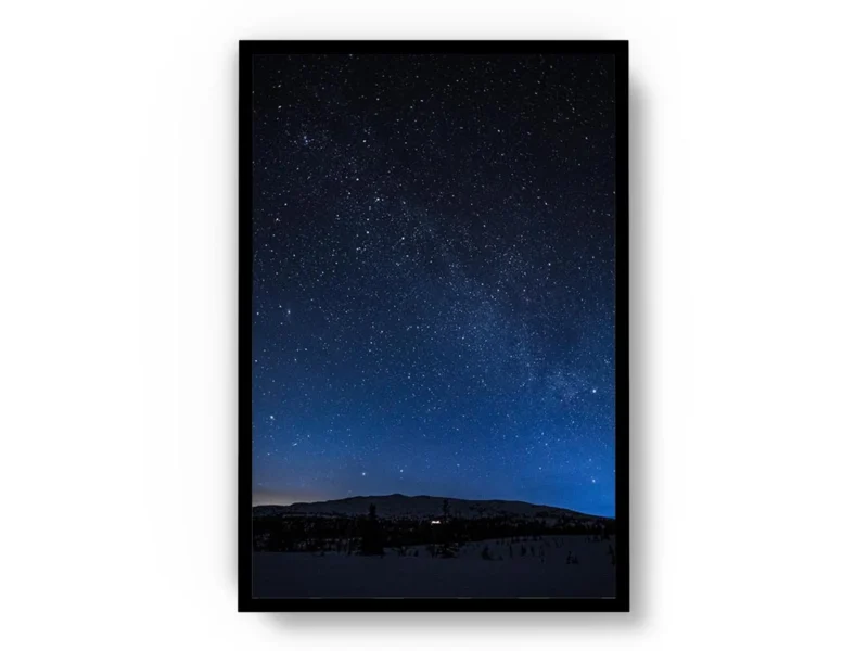 Póster Fotografía Imponente de Cielo Estrellado