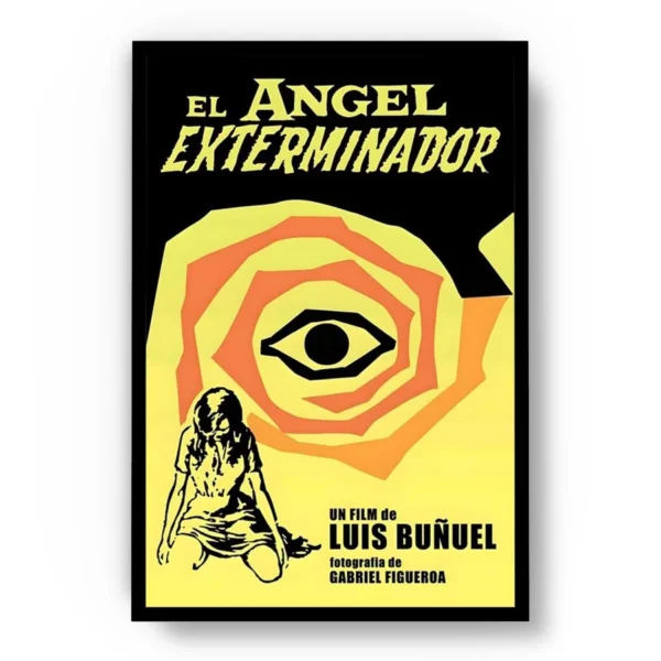 Póster El Ángel Exterminador de Luis Buñuel Portada Clásica de la Película