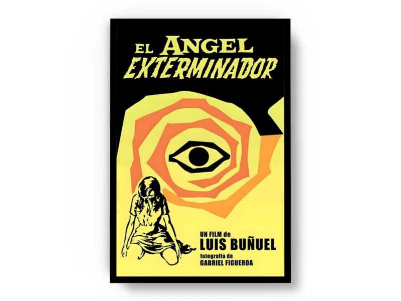 Póster El Ángel Exterminador de Luis Buñuel Portada Clásica de la Película