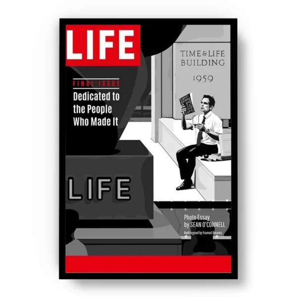 Póster Revista Walter Mitty Life