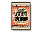 Vintage Poster Lucille Little Richard and His Orchestra