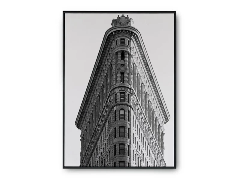 Arte Fotografía de Frente al Flatiron Building en New York