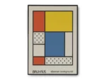 Arte Ilustración Bauhaus Bloques Cuadrados y Rectangulares