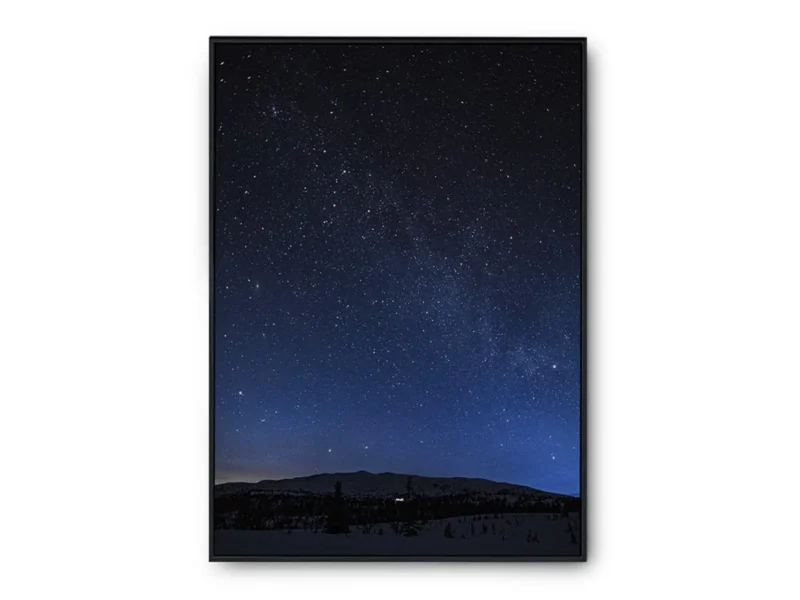 Póster Fotografía Imponente de Cielo Estrellado