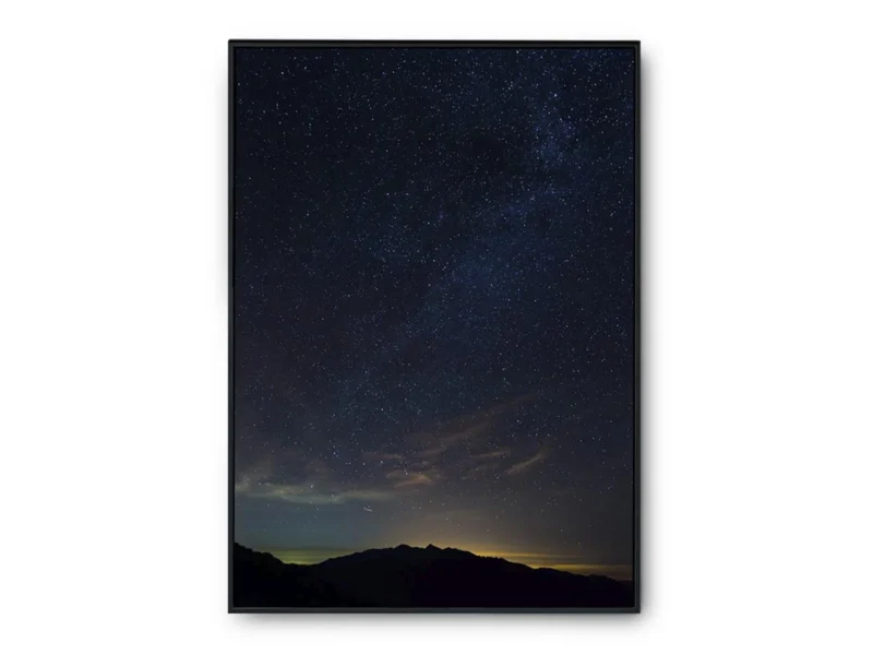 Póster Fotografía Cielo Estrellado al Amanecer