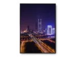 Arte Fotografía Ciudad Moderna en la Noche
