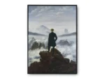 Arte Pintura David Friedrich El Caminante sobre el Mar de Nubes