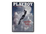 Póster Portada Revista Playboy con Avión