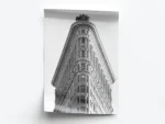 Arte Fotografía de Frente al Flatiron Building en New York