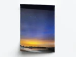 Póster Fotografía Cielo Estrellado al Atardecer