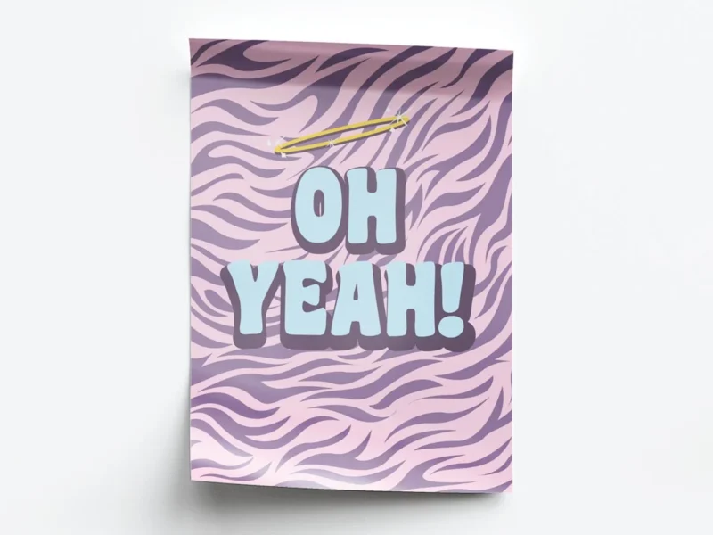 Póster Ilustración Groovy Oh Yeah!