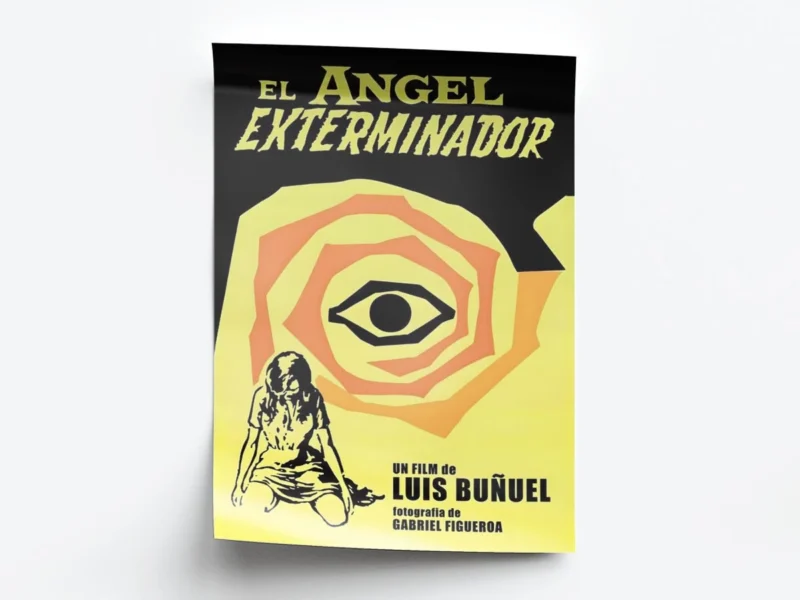 Póster El Ángel Exterminador de Luis Buñuel Portada Clásica de la Película