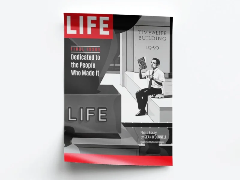 Póster Revista Walter Mitty Life