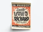 Vintage Poster Lucille Little Richard and His Orchestra