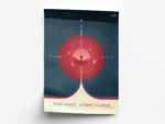 Póster Ilustración del Espacio Deep Space Atomic Clock
