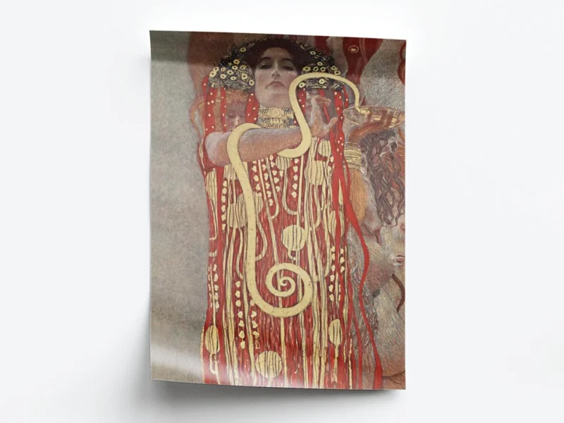 Arte Obra Gustav Klimts Hygieia